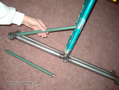 truss tubing increases frame strength